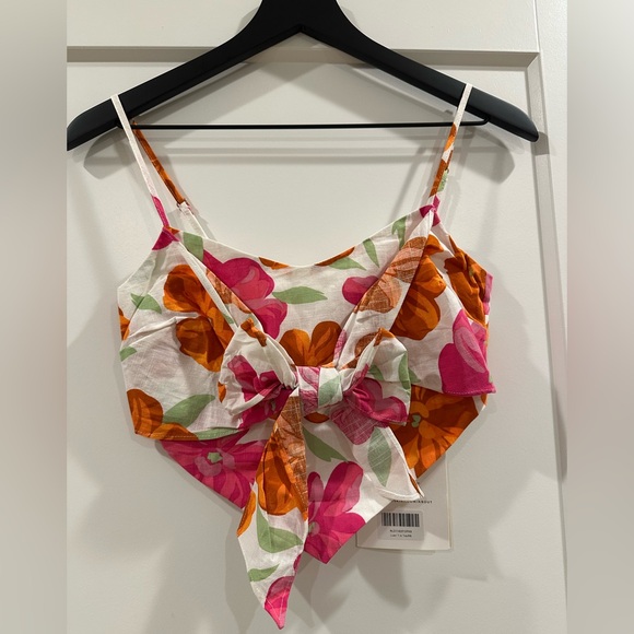SABO NWT LUAN TIE TOP XS 💗🌞 - Picture 2 of 10